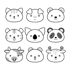 107 Dibujos Kawaii Para Colorear Oh Dibujos Fun Dibujos kawaii muy lindos para compartir con niños. 107 dibujos kawaii para colorear oh