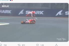 Bahkan pencetak pole position, fabio quartararo harus terlempar ke urutan tengah. Hasil Motogp Prancis 2021 Giliran Marc Marquez Kena Php Jatuh 2 Kali Jack Miller Menang Bolasport Com