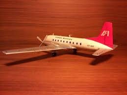 Welsh Models Indian Airlines Avro Hs748 1 144 Scale Da C Airlines Aircraft Pictures Commercial Aviation