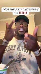 Black Male Flight Attendant