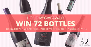 Dry Farm Wines Holiday Giveaway Healthy Wine Holiday Giveaways Holiday Wine