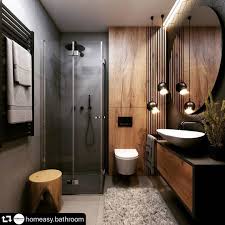 Anything industrial is a good way to make the bathroom more masculine. 18 Best Modern Marble Bathroom Ideas Bathroom Inspiration Bathroom Interior Bathroom Design