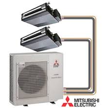 Up to six mr slim outdoor units can be used on a single air handling unit providing a wide range of heating and cooling capacities. Mitsubishi Johnson S Air Conditioning