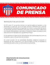 Junior barranquilla — football club infobox clubname = junior fullname = corporación popular deportiva junior nickname = los tiburones (the sharks) founded = 1924 ground = estadio. Hyvzio 4xtm Km