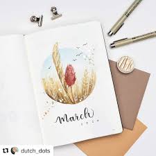 All The Inspiration You Need To Bring Spring Into Your Journal Bullet Journal Cover Ideas March Bullet Journal Bullet Journal Ideas Pages