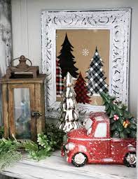 Do this till you have used your very last tree part. 30 Diy Rustic Christmas Decor Ideas Best Country Christmas Decorations