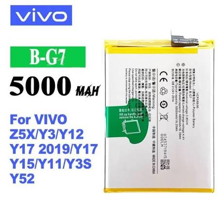 VIVO ORIGINAL BATTERY - B-G7-Y3/Y11/Y12/Y15/Y17 