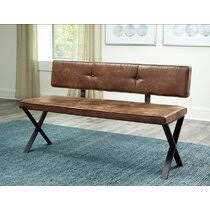 Upholstered in incredibly soft velvet in an attractive green. Dining Benches With Backs Wayfair