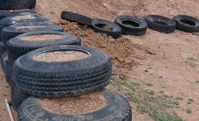 The materials used in construction. Building A Retaining Wall With Tires Fine Homebuilding