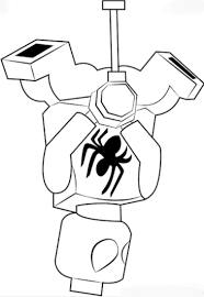 lego scarlet spider coloring pages avengers page coloriage ryan combo panda