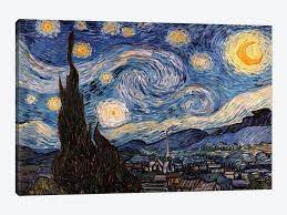 My version of 'starry night' by vincent van gogh. The Starry Night Canvas Wall Art By Vincent Van Gogh Icanvas