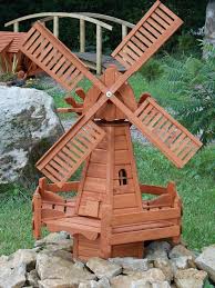 Windmuhle Aus Kiefernholz 105 Cm Hoch Gartenwindmuhle Windmuhle Muhle
