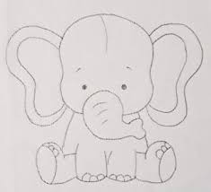 Cantinho Arts Da Mari Mykinglist Com Baby Elephant Drawing Elephant Quilt Baby Quilts