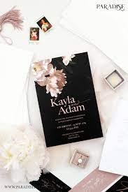 Elegant Floral Wedding Invitation Wedding Invitation Weddinginvitation Wedd Classy Wedding Invitations Floral Wedding Invitations Peony Wedding Invitations