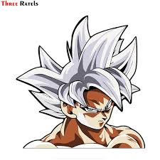 The dragon ball series intended to build up their characters over time. Three Ratels Fc350 Goku Ultra Instinct Cute Cartoon 3d Stickers For Car Pvc Figure Anime Decal Buy From 16 On Joom E Commerce Platform
