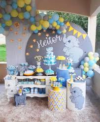 Centros de mesa elefante decoraciones t. Aranzadrive Temas De Baby Shower De Nino Decoraciones De Fiestas Para Bebes Deco De Baby Shower