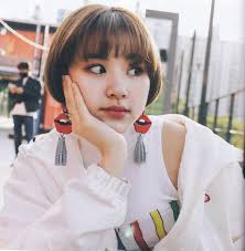 Purple Fish Ztothek Twitter Kpop Girls Short Hair Styles Twice