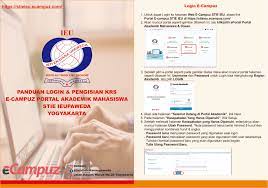 Minggu, 08 agustus 2021 / wib. Sistem Informasi Akademik E Campuz Stie Ieu Yogyakarta T A 2020 2021 Stie Ieupaweda