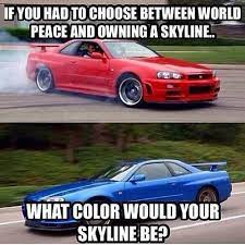 Matte Black Black Windows Crystal Clear Headlights And Matte Black Wheels 6 Spoke Or Less With A Chrome Lip But Tha Car Jokes Car Memes Funny Car Quotes