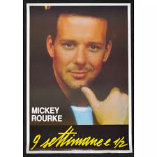 MANIFESTO NINE 9 Semaines Et Demi Mickey Rourke Kim Basinger Lyne W30 EUR  40,11