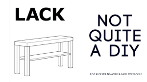Fixing Up The Ikea Lack Tv Console Youtube