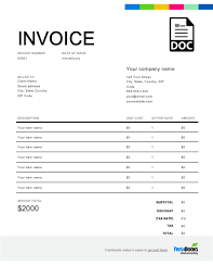 Free Word Invoice Template Download Now Get Paid Easily Invoice Template Word Invoice Template Microsoft Word Invoice Template