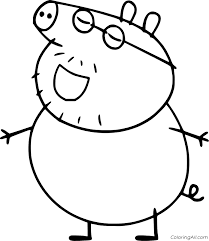 So keep doing that washing your hands thing. Peppa Pig Coloring Pages Coloringall