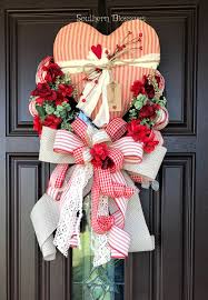 Valentine S Wreath Wedding Decor Rustic Valentine S Etsy Valentine Day Wreaths Rustic Valentine Valentines Day Decorations