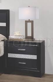 Miranda white youth panel storage bedroom set. Miranda Bedroom Set 5pc 206361 In Black By Coaster W Options
