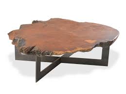 2 900,00 $ free shipping. Radica Redwood Round Coffee Table Metal Base By Rotsen Furniture In Coffee Tables