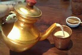 mongolians tea with milk