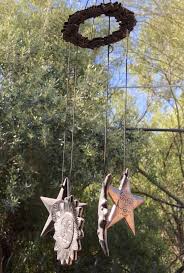 Paint and decorate the tin cans. Unaspected Planets And Wind Chimes Dan L Brock