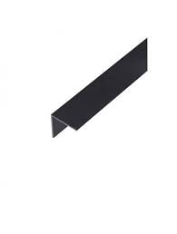 Possibilité de marquer l'angle en utilisant une couleur différente de celle des lames. Corniere Pvc 30 Mm X 15 Mm X 3 M Gris Anthracite