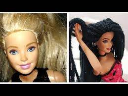 Barbie Bebek Donusumu Sac Degistirme Barbie Yenileme Youtube Barbie Barbie Bebekler Sac