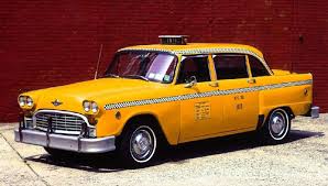 Image result for Federal Yellow 1956 Checker Taxi