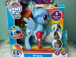 This is the official deleted pony song pinterest board. My Little Pony Singing Rainbow Dash Hobbies Toys Toys Games On Carousell