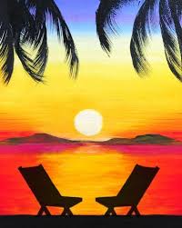 Thank you for being here!enjoy, and please. Join Us For A Paint Nite Event Tue May 10 2016 At 587 Raritan Road Roselle Nj Purchase Your Ticket Painting Art Projects Sunset Painting Canvas Art Painting