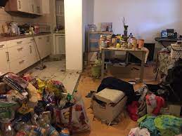 Einen fachmann, mit der aufgabe die wohnung zu. Messie Wohnung Entrumpeln Reinigen Desinfektion Entsorgung