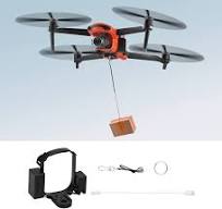 O'woda Entrega de drones de carga útil para Autel EVO II, dispositivo de  transporte con clip Airdrop, pesca para cebo de boda, herramienta de  búsqueda ...