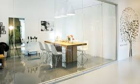Office Glass Wall Ideas And Three Wall Decor Office Interior Design Glass Wall Office Office Interiors