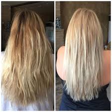 Before And After Toning My Own Hair With Wella Toner T18 And
