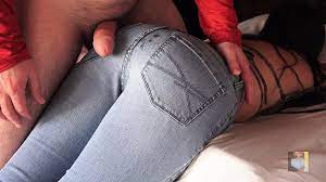 Assjob PRE-Cum on my Tight Denim Jeans FETISH | xHamster