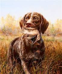 Novosti Dog Paintings Hunting Art Dog Artwork