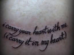 Tattoo quotes on the hip is a tattoo quotes that allows many variations in the visual as the meaning. 25 Warm Love Quote Tattoos Slodive