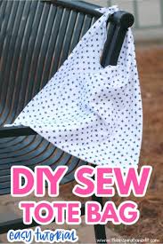 Box the corners of the shopping bag. Diy Tote Bag Easy Sewing Tutorial The Inspiration Edit