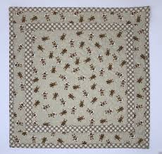 Christmas Table Runner Table Topper Quilt Gingerbread Man Etsy In 2020 Christmas Table Runner Quilted Table Toppers Christmas Table