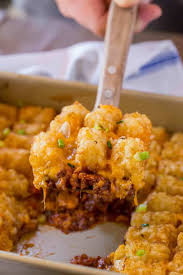 Cook over medium heat, stirring often, until thickened. Tater Tot Casserole Dinner Then Dessert