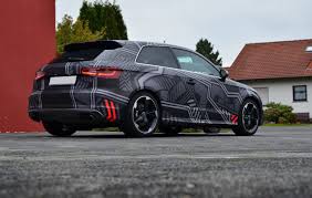 Audi S3 Dazzle Camo Autofolierung Folierung Fahrzeugbeschriftung