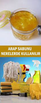 Arap sabunu ve saç bakımı. Temizlik Panosundaki Pin