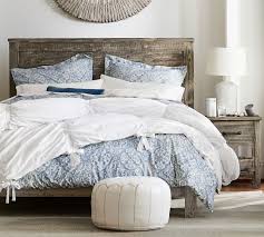 Paulsen Reclaimed Wood Bed From Pottery Barn Diy Furniture Bedroom Reclaimed Wood Beds Painted Bedroom Furniture